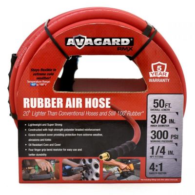 BLBAVG3835 image(0) - BluBird Avagard Rubber Air Hose Assembly 3/8" x 35'