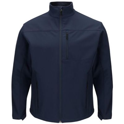 VFIJP68NV-RG-M image(0) - Workwear Outfitters Men's Deluxe Soft Shell Jacket -Navy-Medium