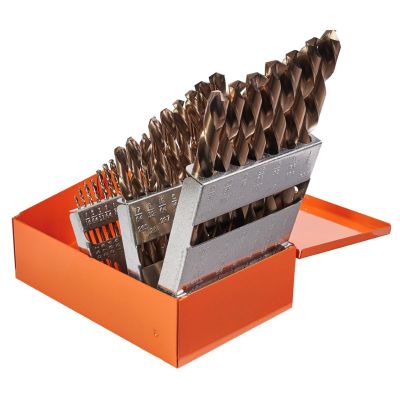 KNK29KK6 image(0) - KnKut KnKut 29 Piece Left Hand Jobber Length Drill Bit Set 1/16"-1/2" by 64ths