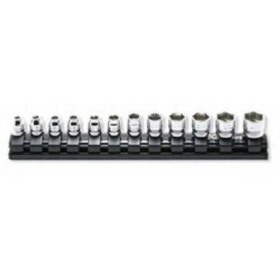 KKNRS2400MZ-12 image(0) - Ko-ken USA 1/4 Sq. Dr. Socket set  4-14mm 6 point  Z-series 12 pieces