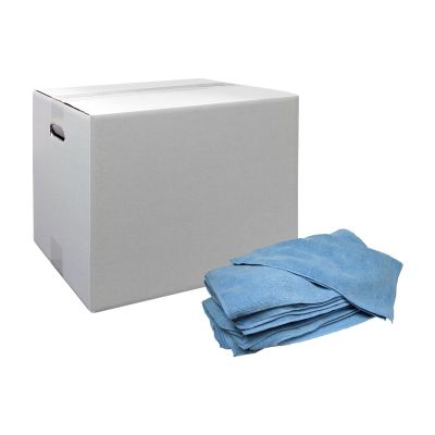 ITXW-00499-288 image(0) - Intex Bulk Box Blue Terry Microfiber Towels