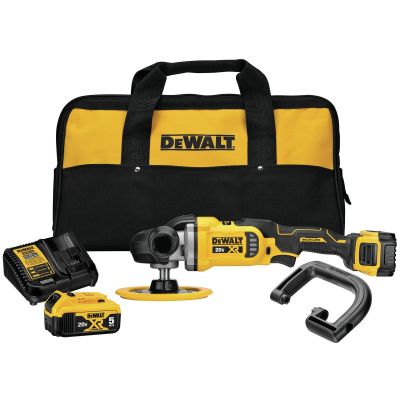 DWTDCM849P2 image(0) - DeWalt 20V 7" ROTARY POLISHER KIT