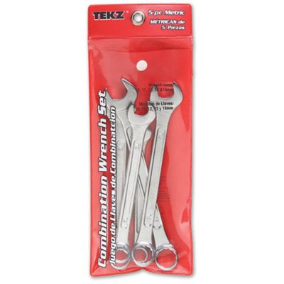 TIT17385 image(0) - TITAN 5PC METRIC COMBINATION WRENCH SET