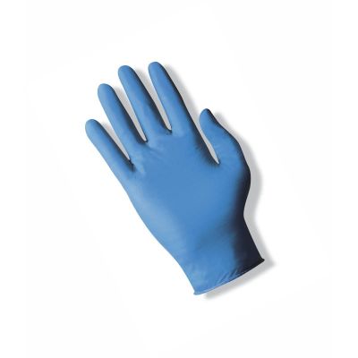 ASL586194 image(0) - Ansell TOUCH N TUFF Dark Blue Nitrile Glove MED 1PR