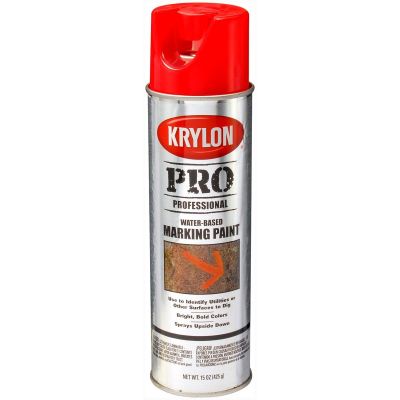 DUP7324 image(0) - Krylon Mark Paint Fluorescent Red 15 oz.