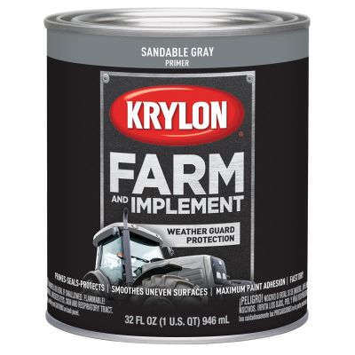 DUP2039 image(0) - Krylon Sandable Gray Primer 32 oz. Quart