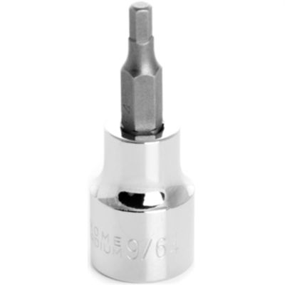 WLMW38875 image(0) - Wilmar Corp. / Performance Tool 3/8'' Dr Hex Bit Socket 9/64"