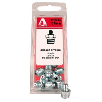 ALMB1610-BL image(0) - Alemite 10 Pack of Alemite Straight Zerk Fittings