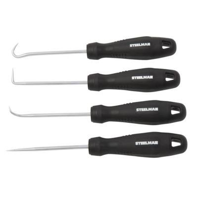 JSP60030 image(0) - J S Products 4-Piece Miniature Pick and Hook Set