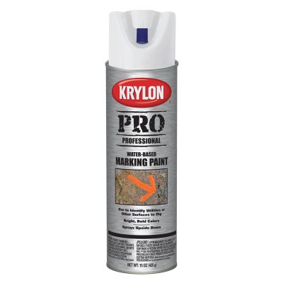 DUP7316 image(0) - Krylon Mark Paint Apwa Brilliant White 15 oz.