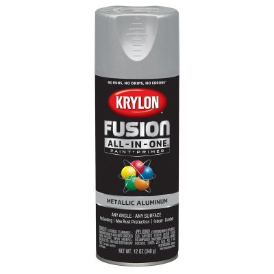 DUP2766 image(0) - Krylon Fusion PAINT PRIMER Metallic Aluminum 12 oz.