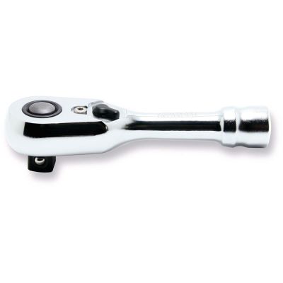 KKN3725ZSB image(0) - Ko-ken USA 3/8" Sq.Dr. Ratchet Handle 72 teeth Short Length 100mm Quick Release Z-series