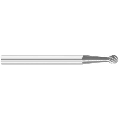 KNKKK14-SD-42 image(0) - KnKut KnKut SD-42 Ball Shape Carbide Burr 1/8" x 1/8" x 1-1/2" OAL with 1/8" Shank