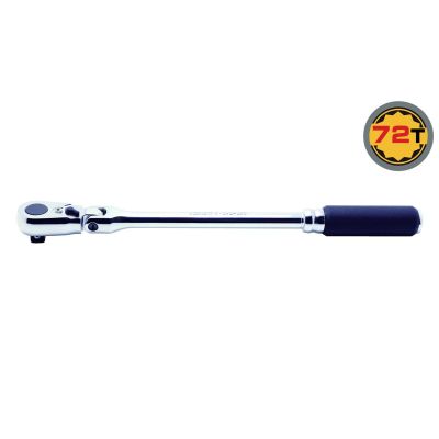 KKN3726Z-280 image(0) - Ko-ken USA Z-Series 3/8" Sq.Dr. Flexible Ratchet, Reversible (L=280mm), 72 Tooth