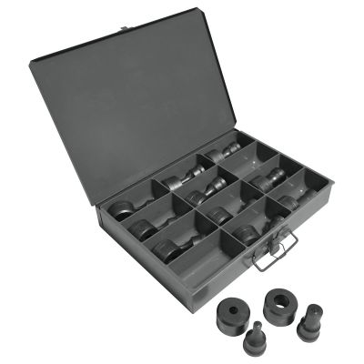 WILPD1210 image(0) - Wilton 12 PIECE ROUND PUNCH & DIE SET WITH STORAGE CASE