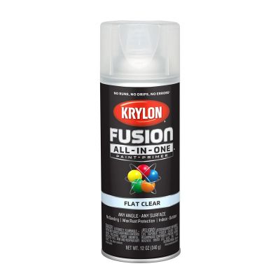 DUP2729 image(0) - Krylon Fusion PAINT PRIMER Flat Clear 12 oz.