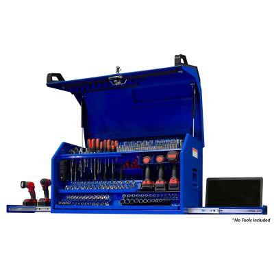 EXTPWS4124TXBK image(0) - Extreme Tools PWS Series 41in W x 24in D Deluxe Extreme Portable Workstation, Gloss Blue