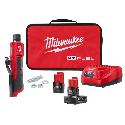 MLW2409-22 image(0) - Milwaukee Tool M12 FUEL Low Speed Tire Buffer Kit