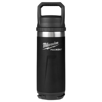 MLW48-22-8382B image(0) - Milwaukee Tool PACKOUT 18oz Insulated Bottle with Chug Lid