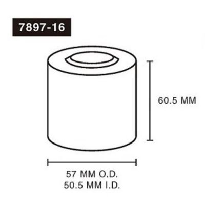 AST7897-16 image(0) - Astro Pneumatic 1" ID x 2" OD x 2-1/2" L Adapter