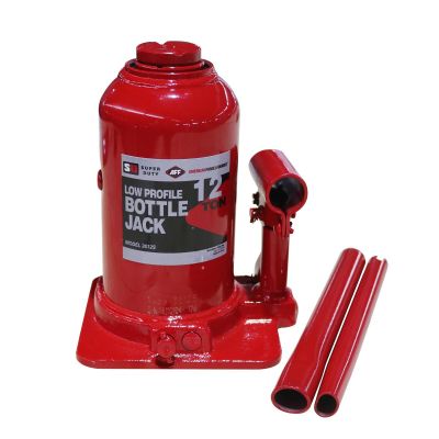 INT3612S image(0) - American Forge & Foundry AFF - Bottle Jack - 12 Ton Capacity - Low Profile - Manual - SUPER DUTY