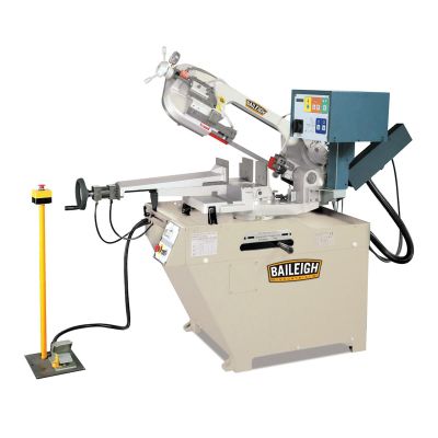 BLI1001298 image(0) - Baileigh SemiAuto Dual Miter Band Saw