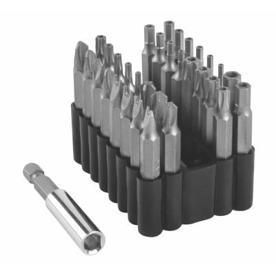 TIT16633 image(0) - Titan 33 pc. 2 in. Security Bit Set