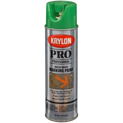 DUP7322 image(0) - Krylon Mark Paint Fluorescent Neon Green 15 oz.