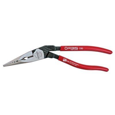 KNP9O21-150SBA image(0) - KNIPEX Orbis 8 3/4" Angled Long Nose Pliers