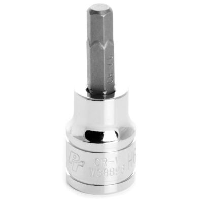 WLMW38896 image(0) - Wilmar Corp. / Performance Tool 3/8'' Dr Hex Bit Socket 6mm