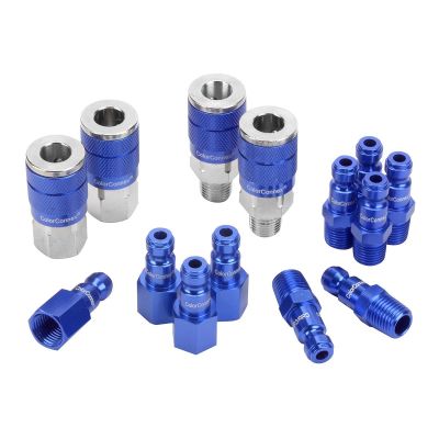 LEGA72458C image(0) - Legacy Manufacturing COLORCONNEX TYPE C 14PC 1/4" BODY COUPLER & PLUG K