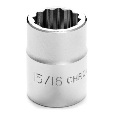 WLMW34530 image(0) - Wilmar Corp. / Performance Tool 3/4" Dr 12pt Std Socket 15/16"