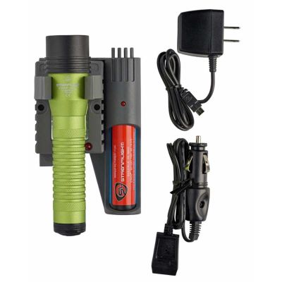 STL74784 image(0) - Streamlight Strion LED HL Rechargeable Flashlight 120V/100V/12V DC PiggyBack - Lime Green