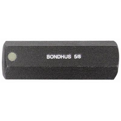 BND33218 image(0) - Bondhus Corp. Hex Bit 5/8", 2" Length