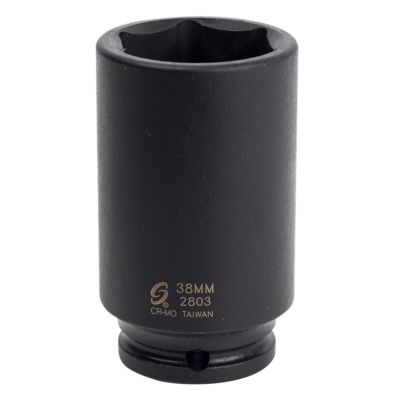 SUN2803 image(0) - Sunex Sunex Tools 1/2 in. Drive Deep Spindle Nut Impact