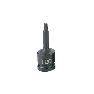 GRE1120T image(0) - Grey Pneumatic SOC T20 3/8D IMP INT TRX MALE BLK