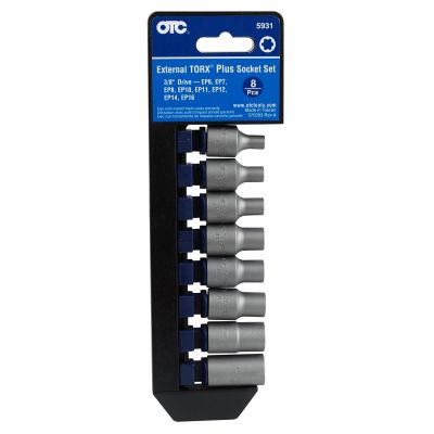 OTC5931 image(0) - OTC External Torx PLUS Socket Set (8 Pc)