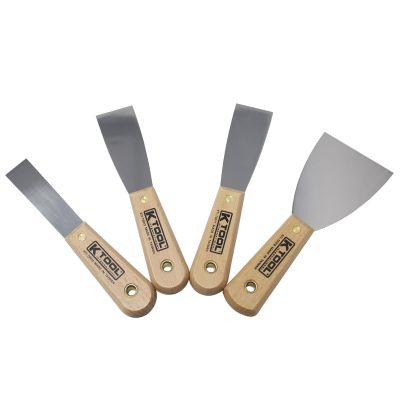 KTI70004 image(0) - K Tool International Scaper/Putty Knife Set 4 Piece