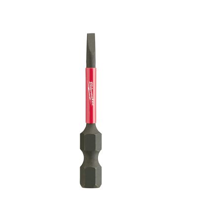 MLW48-32-4755 image(0) - Milwaukee Tool SHOCKWAVE 2" Impact Slotted 7/64" Power Bits (Bulk 25)