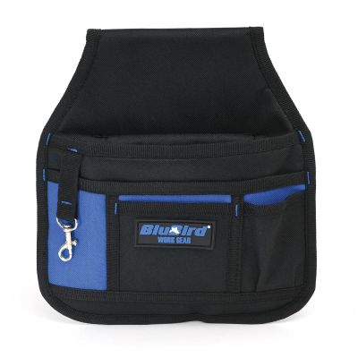 BLBBBTB10 image(0) - BluBird BluBird Work Gear Belt Pocket Tool Pouch with 4 Pockets