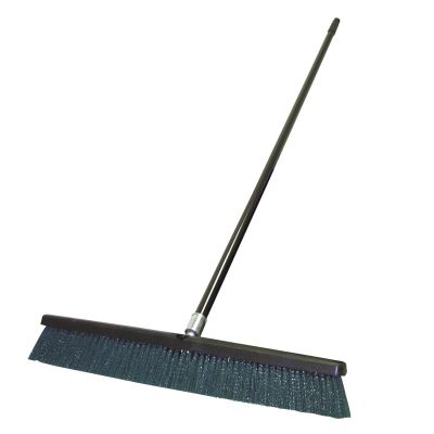 CRD93071 image(0) - Carrand 24" GARAGE BROOM & 60" METAL HANDLE W/PLASTIC TIP