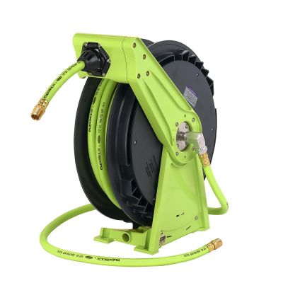 LEGL8041FZ image(0) - Legacy Manufacturing Flexzilla Retractable Air Hose Reel, Open Face