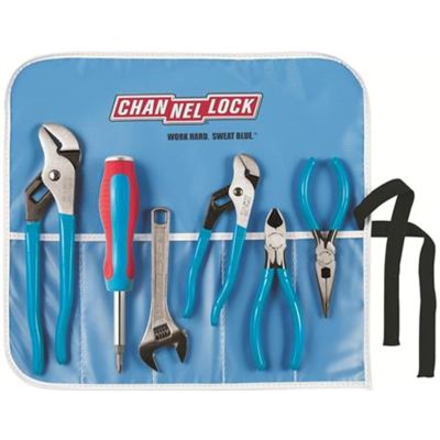 CHAGP-7 image(0) - Channellock BLUE TOOL ROLL KIT 420, 426, 326, 436, 806W, 61EZ