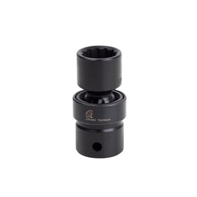 SUN222UZ image(0) - Sunex 1/2" Dr. 11/16" 12 Point Universal Impact Socket