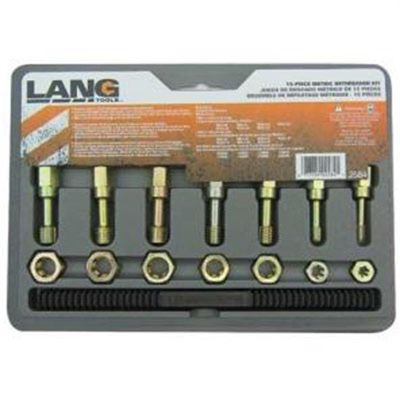 KAS2584 image(0) - Lang Tools (Kastar) 15 PC MASTER METRIC RETHREAD KIT