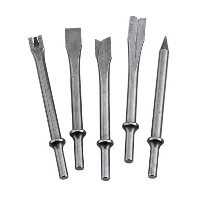 IRT9500 image(0) - Ingersoll Rand 7" Hammer Chisel Set, .401" Shank, 5-Piece